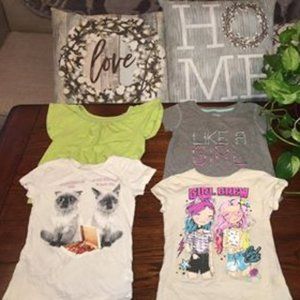 Bundle of Girls 4T/5T Shirts